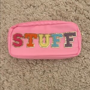 Pink Stuff Embroidered Pouch (NEW)